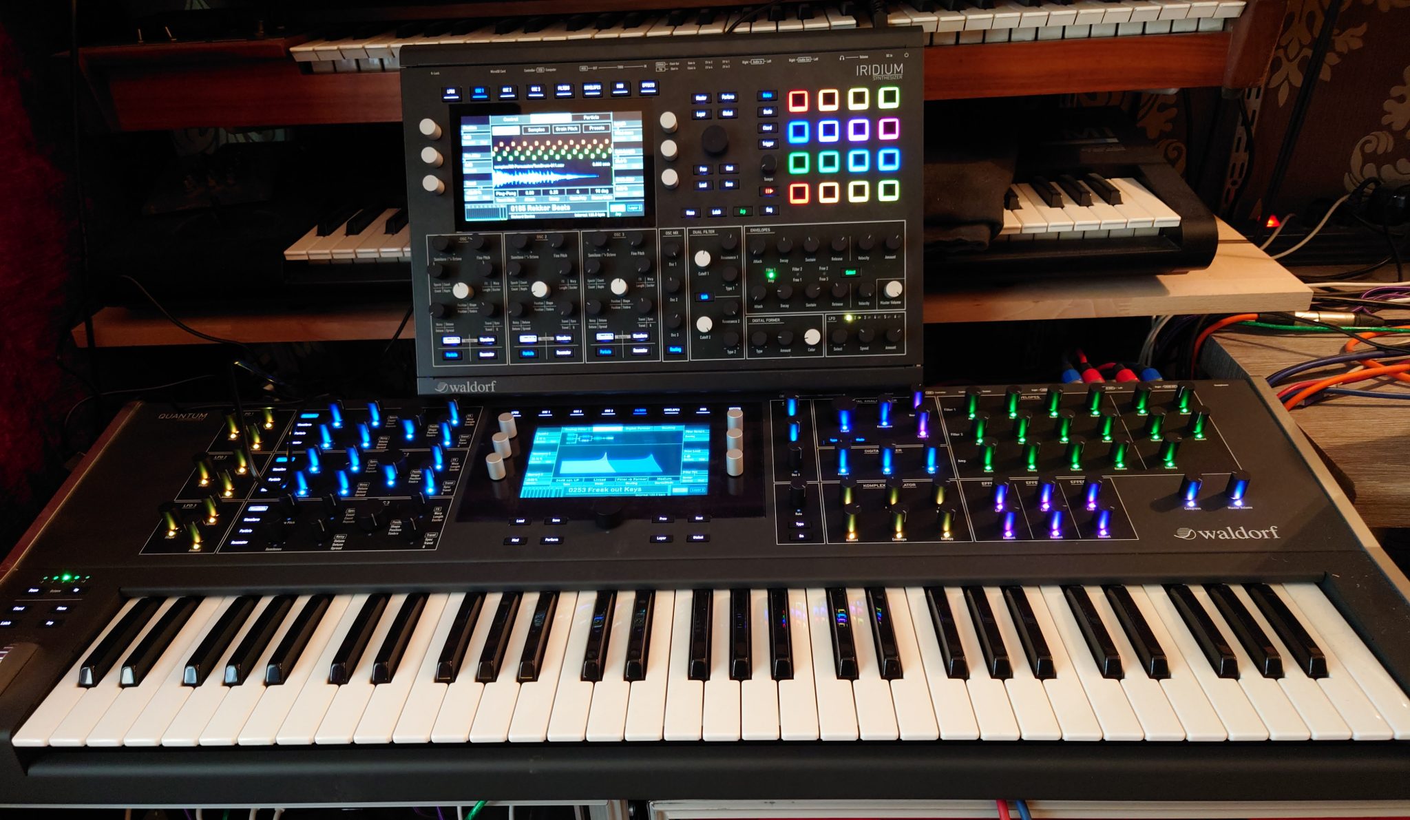 Test Waldorf IRIDIUM Synthesizer Bernd Kistenmacher Composer