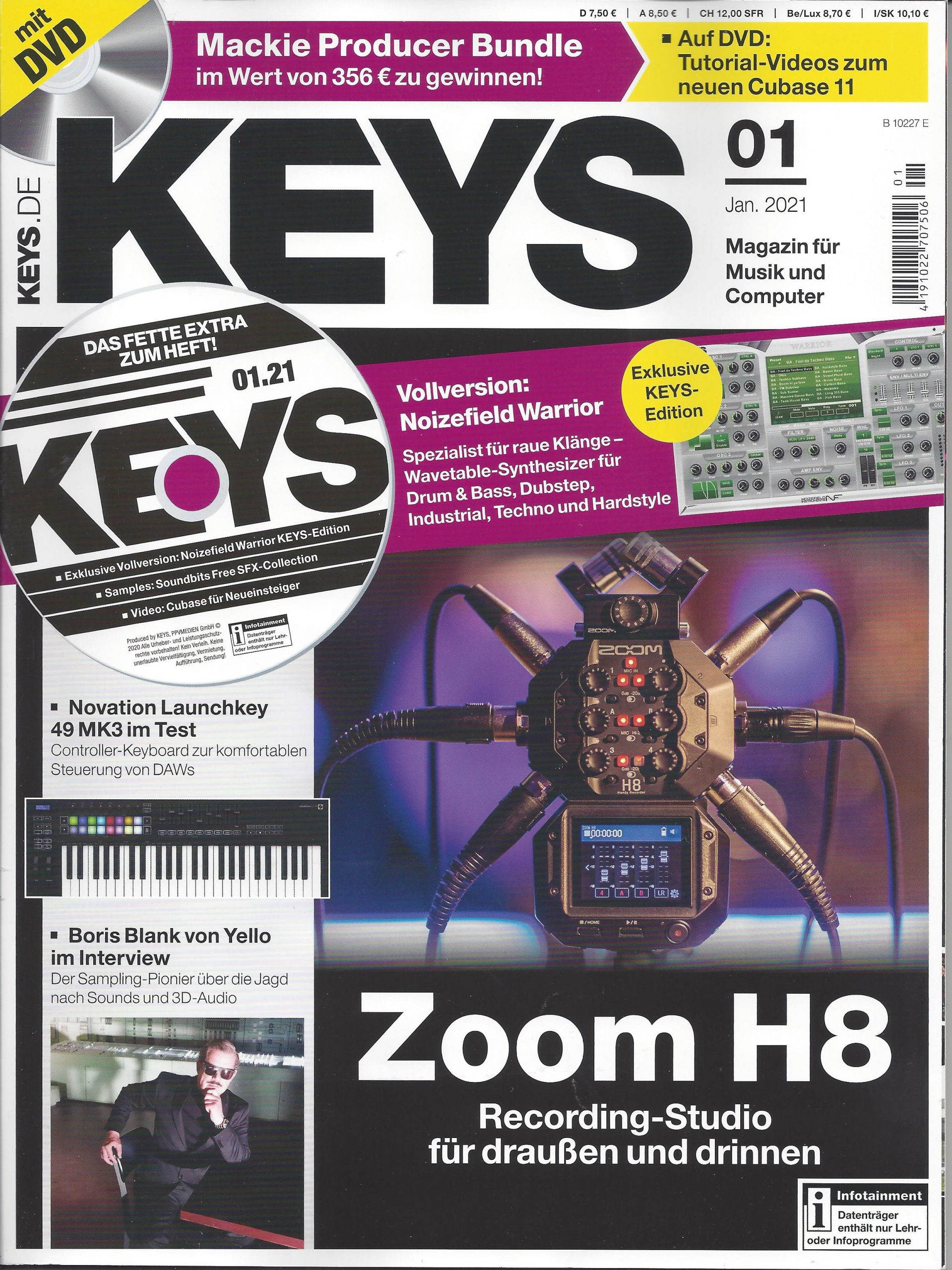 KEYS Magazin: Test Sequential Pro3 SE Synthesizer